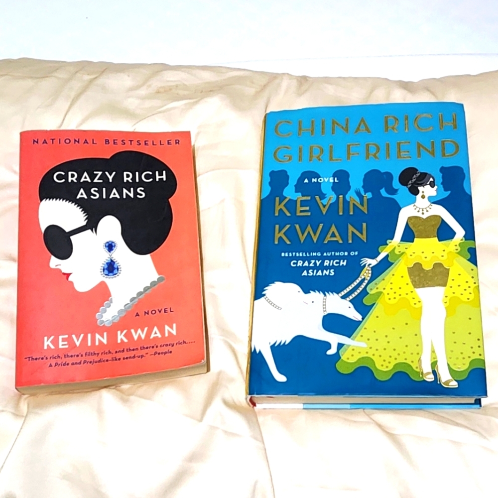 Crazy Rich Asians and China Rich Girlfriend books